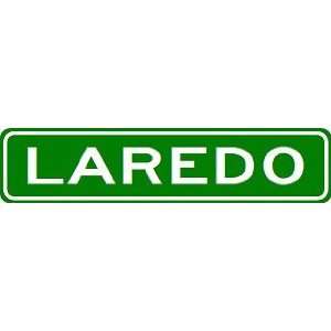  LAREDO City Limit Sign   High Quality Aluminum Sports 