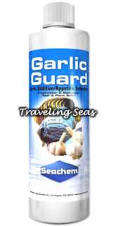 Seachem Garlic Guard 500ml Aquarium Fish Food Additive  