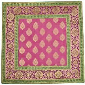    Pillow Cover India Rustic Decor Silk Fabric: Home & Kitchen
