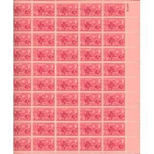 Birth of Our Nations Flag Full Sheet of 50 X 3 Cent Us Postage Stamps 