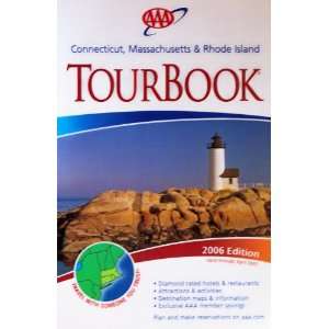   Connecticut, Massachusetts & Rhode Island Tourbook AAA CAA Books