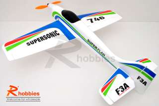 4Ch RTF RC EP Aerobatic F3A Supersonic Plane Airplane  