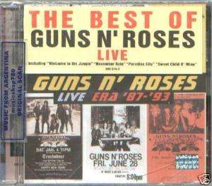 GUNS N’ ROSES, THE BEST OF GUNS N’ ROSES – LIVE. ERA ’87 