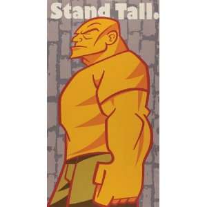  44 Wide Rebel Stand Tall Panel Grey Fabric By The Panel 