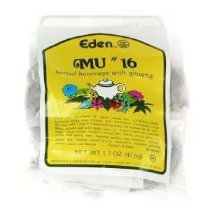  Eden Mu Tea #16   each bag makes 1 qt.  8bag Health 