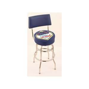 Welcome to Las Vegas (L7C4) 30 Tall Logo Bar Stool by Holland Bar 