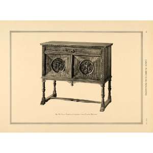   Royal Furniture Company Cabinet   Original Print Ad