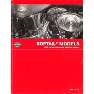 Official Harley Davidson Softail Models 2005 Service Manual: Harley 
