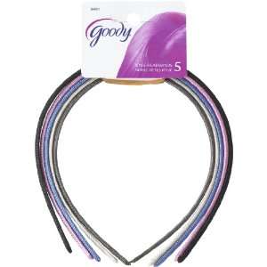    Goody Classics Headband, 5 Shoe String Fabric (Pack of 2): Beauty