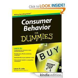 Consumer Behavior For Dummies Laura Lake  Kindle Store