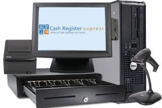 pcAmerica CRE Cash Register Express 1 POS Retail Station Lite Version 