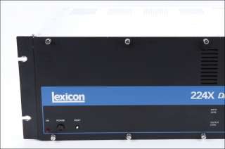 Lexicon 224XL 224 XL Vintage Effects Processor JUST SERVICED  