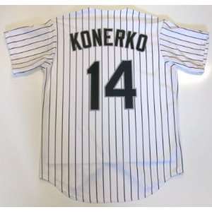  Paul Konerko Chicago White Sox Jersey: Sports & Outdoors