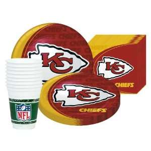  Kansas City Chiefs Party Kit for 8 Guests Toys & Games