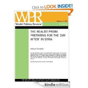 Preparing for the Day After in Syria (The Realist Prism, by Nikolas 