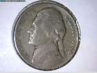 1942 P, 1943 P, 1943 S, 1944 P, 1945 P Jefferson WAR Nickel 5 coin 