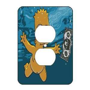 Bart Simpson Light Switch Outlet Covers