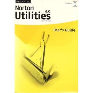  Norton Utilities 6.0 for Macintosh Users Guide Symantec Books