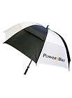 NEW PowerBilt 62 Double Canpoy Golf Umbrella   Black/White