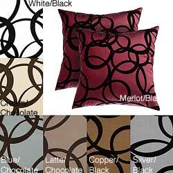 Nirvano 18 inch Decorative Pillows (Set of 2)  