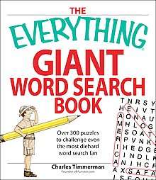 Everything Giant Word Search Book  