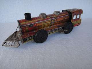 Vintage Windup T.N. Mark Train Engine Toy, A.B. 84529  