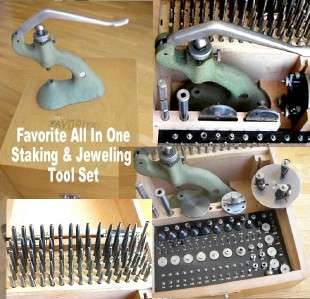  WATCHMAKERS [ FAVORITE] All In One Staking & Jeweling Tool Set  