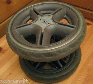 Graco Stroller:Euro:Front Tire/Wheel:Gray/gray:U  