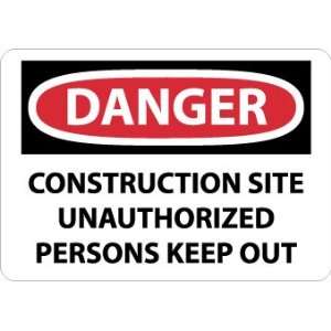  SIGNS CONSTRUCTION SITE UNAUTHORIZED