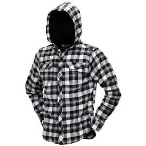  2012 Dye Black Lumberjack Hooded Flannel  Large Sports 