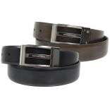 Geoffrey Beene Mens Reversible Leather Belt  Overstock