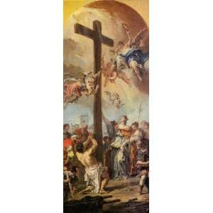   Ricci   24 x 60 inches   Exaltation of the True Cross