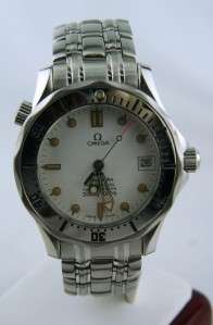 Omega Seamaster Mid Size White Dial Bond Automatic SMP Steel  