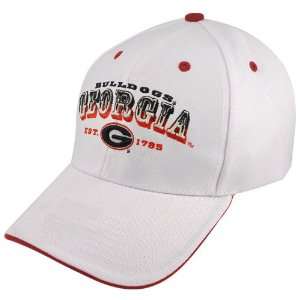   Twins Enterprise Georgia Bulldogs White Pioneer Hat: Sports & Outdoors