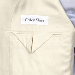 Calvin Klein Mens 2 button Flat Front Suit  Overstock