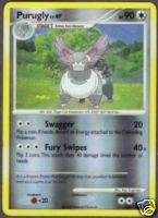 Pokemon Card 50/ 106 Purugly LV. 47 Reverse Foil  