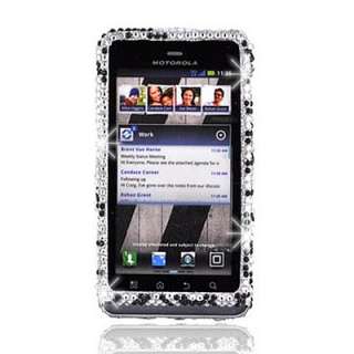 Bling Cover Black Lace Case For Motorola Droid 3 Phone  