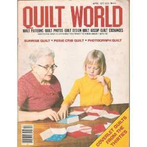    QUILT WORLD MAGAZINE. APRIL 1977 (APRIL 1977): QUILT WORLD: Books
