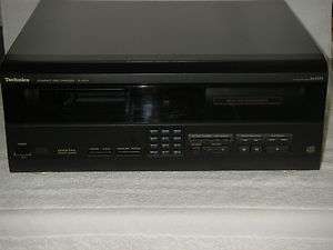 TECHNICS 60 + 1 COMPACT DISC CHANGER,DIGITAL OPTICAL OUTPUT, TESTED 