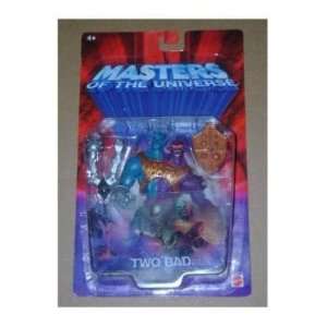  Masters of the Universe Two Bad Figure   Mattel MOTU Red 