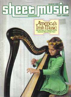 Sheet Music Magazine March 1985 Americas Irish Music  