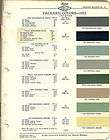 1959 Chevrolet Truck Color Paint Chip Sheet Acme Products
