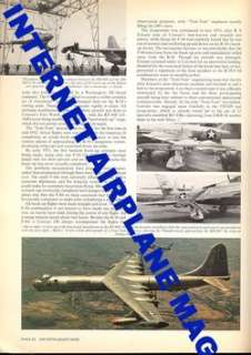 AIR ENTHUSIAST AEQ 9 CONVAIR B 36 PEACEMAKER USAF SAC  