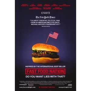 Fast Food Nation (2006) 27 x 40 Movie Poster Style A:  Home 