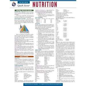  Nutrition   REAs Quick Access Reference Chart (Quick 