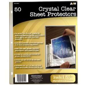   Sheet Protectors, Standard Weight, 50 Count (42512)