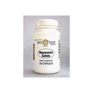  Bio Tech   Magnesium Sulfate 80 mg 100 caps Health 