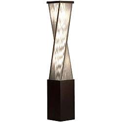 Nova Lighting Torque Brown Wood Accent Floor Lamp  Overstock
