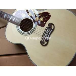  2010 new arrival sj200 acoustic electric guitar in natural 