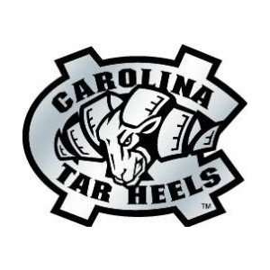  North Carolina Tar Heels Silver Auto Emblem: Sports 